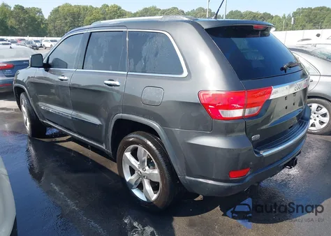 2011 Jeep Grand Cherokee Overland z USA, uszkodzony, nr VIN 1J4RS6GT6BC601428